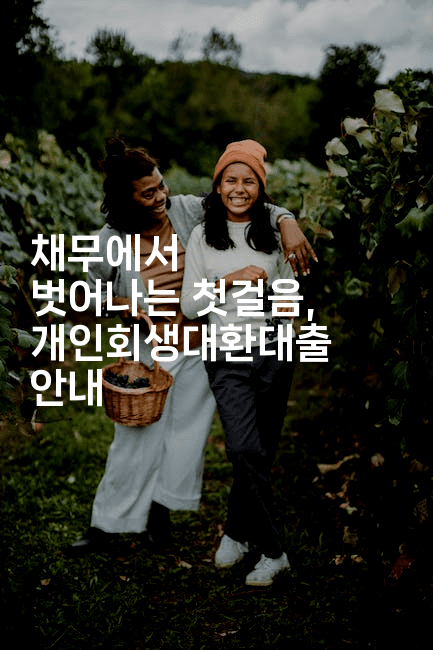 채무에서 벗어나는 첫걸음, 개인회생대환대출 안내-코인돌