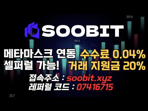 [비트코인 실시간] 코인선물 신규 거래소 soobit 역대급 수수료 혜택으로 초대합니다 #bitcoin #코인