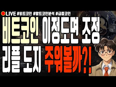 [실시간] 비트 이정도면 조정! 리플 도지코인 주워볼까?!  알트코인 폭락 빅타임 샌드박스 크레딧코인  12월 10일 오전 라이브 비트코인 불장